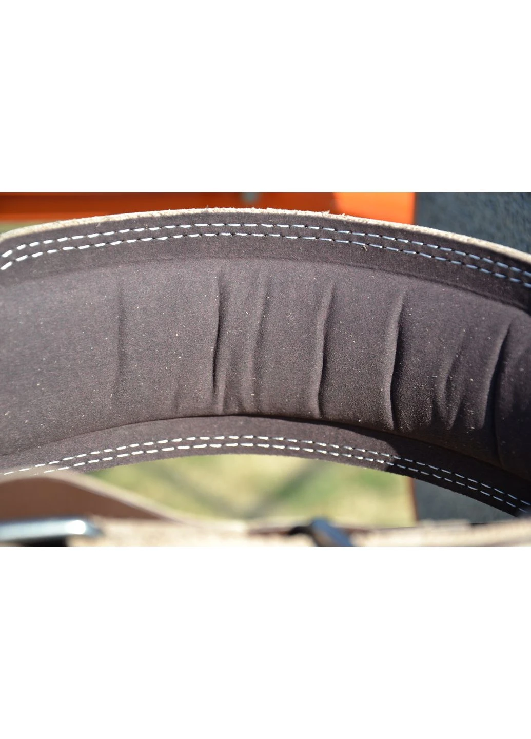 Пояс для важкої атлетики MadMax MFB-246 Full leather шкіряний Chocolate brown Mad Max (389557790)
