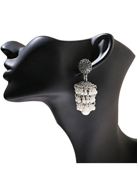 Великі індійські сережки джумки дзвоники, важкі,4671 Fashion Jewelry (336949520)