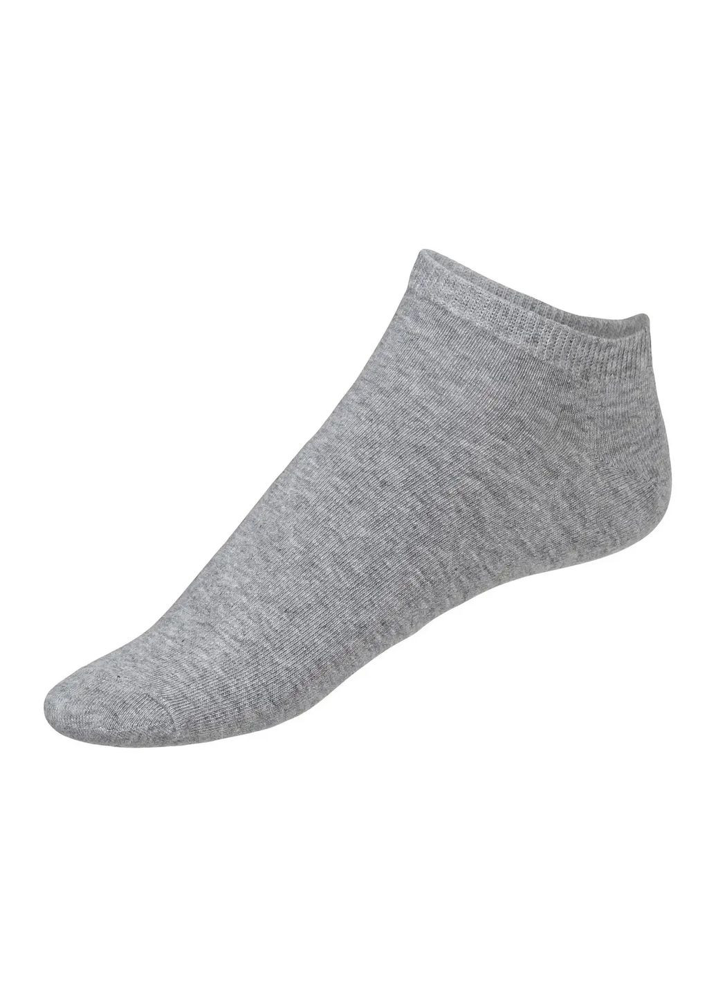 Комбіновані чоловічі короткі шкарпетки (набір 5 шт) Livergy однотонні (350937302)