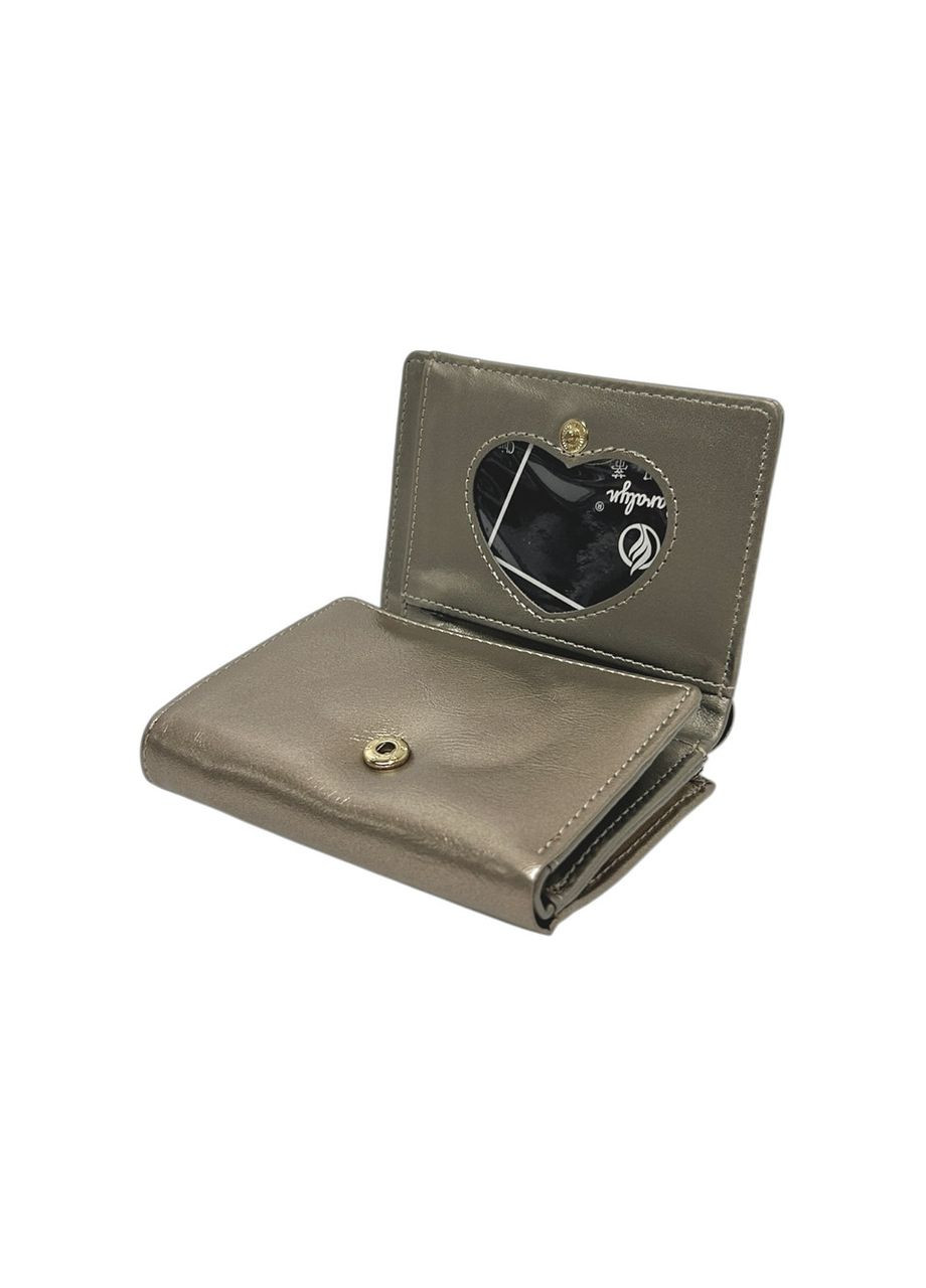 Жіночий гаманець з еко-шкіри C-0482-B чорний 10,5 x 8,5 x 3 Saralyn (367263862)