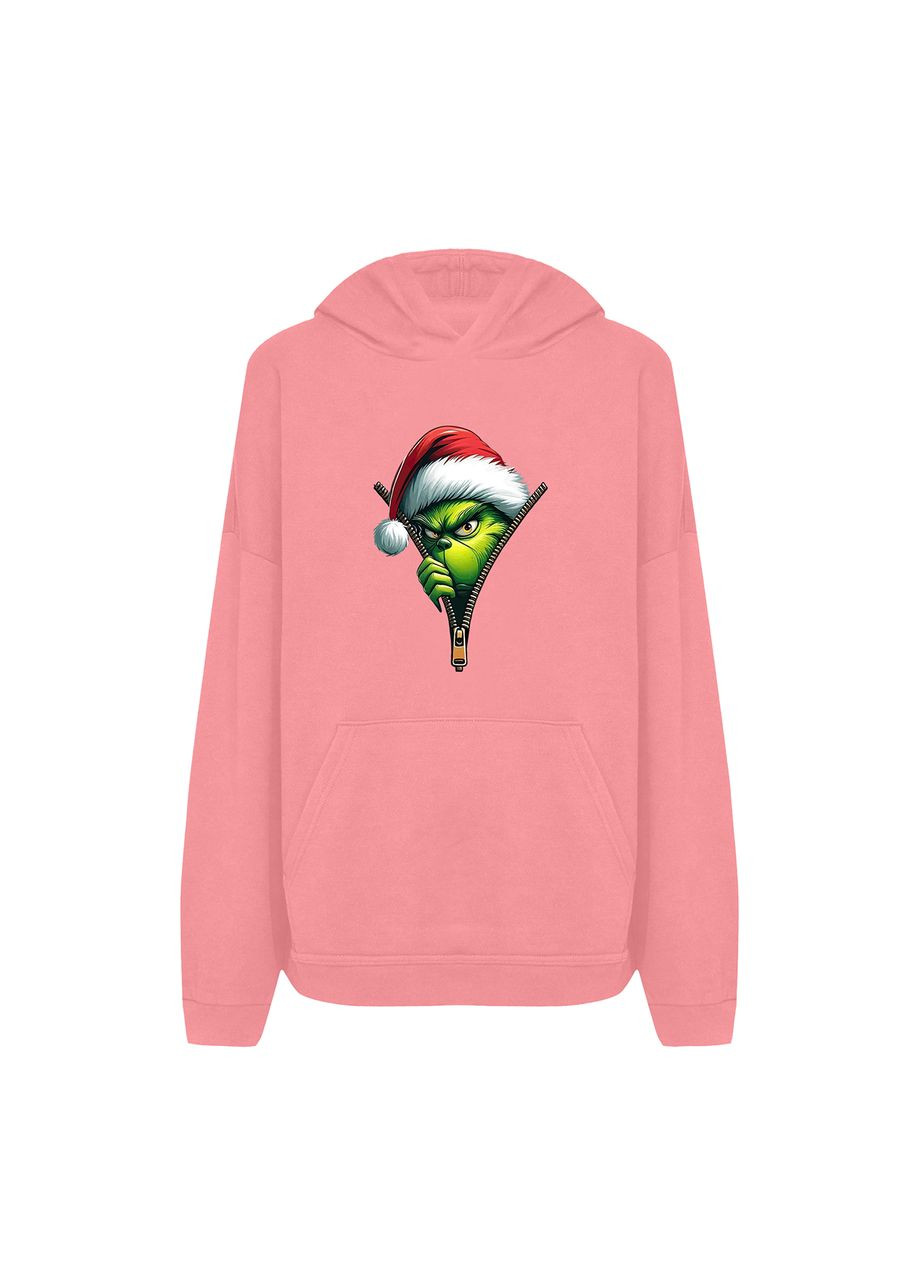 Новорічне худі з принтом "Ховаюсь від Санти". The Grinch (10027336943) ТiШОТКА (368570787)