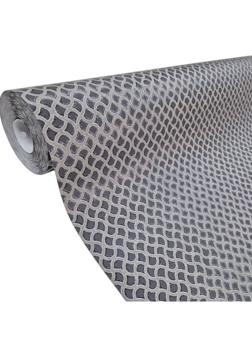 Обои виниловые на флизелиновой основе 10,05 × 1,06 м 57561, чёрные,серые для гостиной,спальни,коридора MARBURG (339111237)