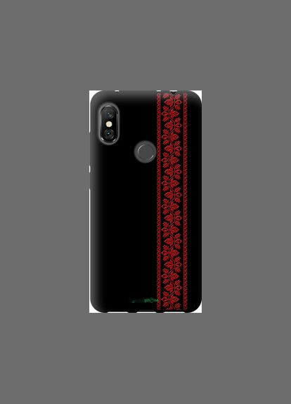 Чехол на Xiaomi Redmi Note 6 Pro Вышиванка 53"2041b-1551-2448" Endorphone (348089811)