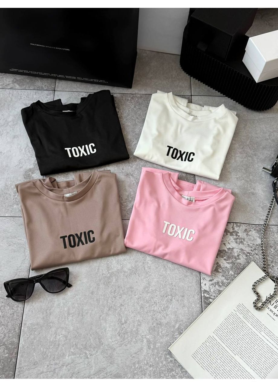 Лонгслів укорочений Toxic мікродайвінг Україна (363130884)