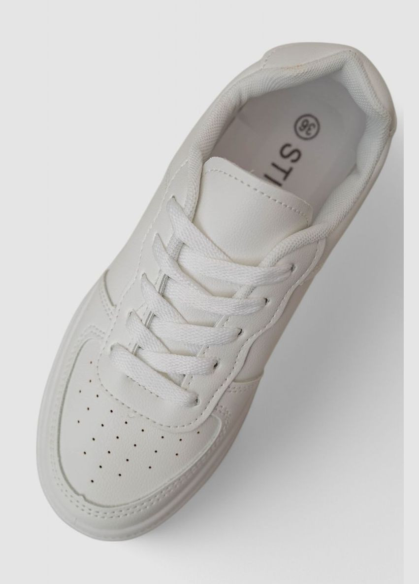 Білі кеди жіночі, колір чорний, 248rbb16 Stilli