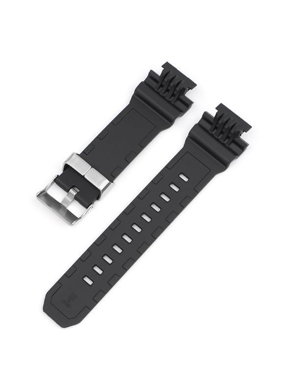 Ремешок для часов Casio G-Shock черный полимерный браслет для мужчин и женщин с пряжкой литой ProDobro (367266563)