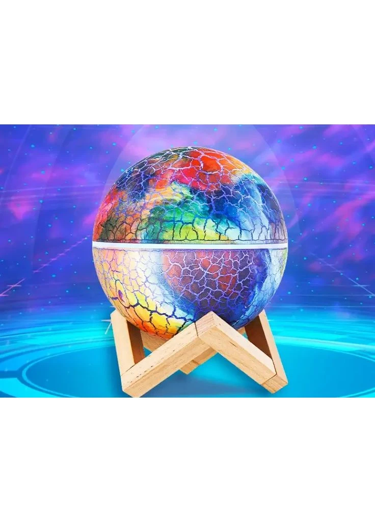 Проектор - ночник с колонкой и мелодиями для сна на подставке "Планета" k880 проектор звездного неба Grand (393958169)