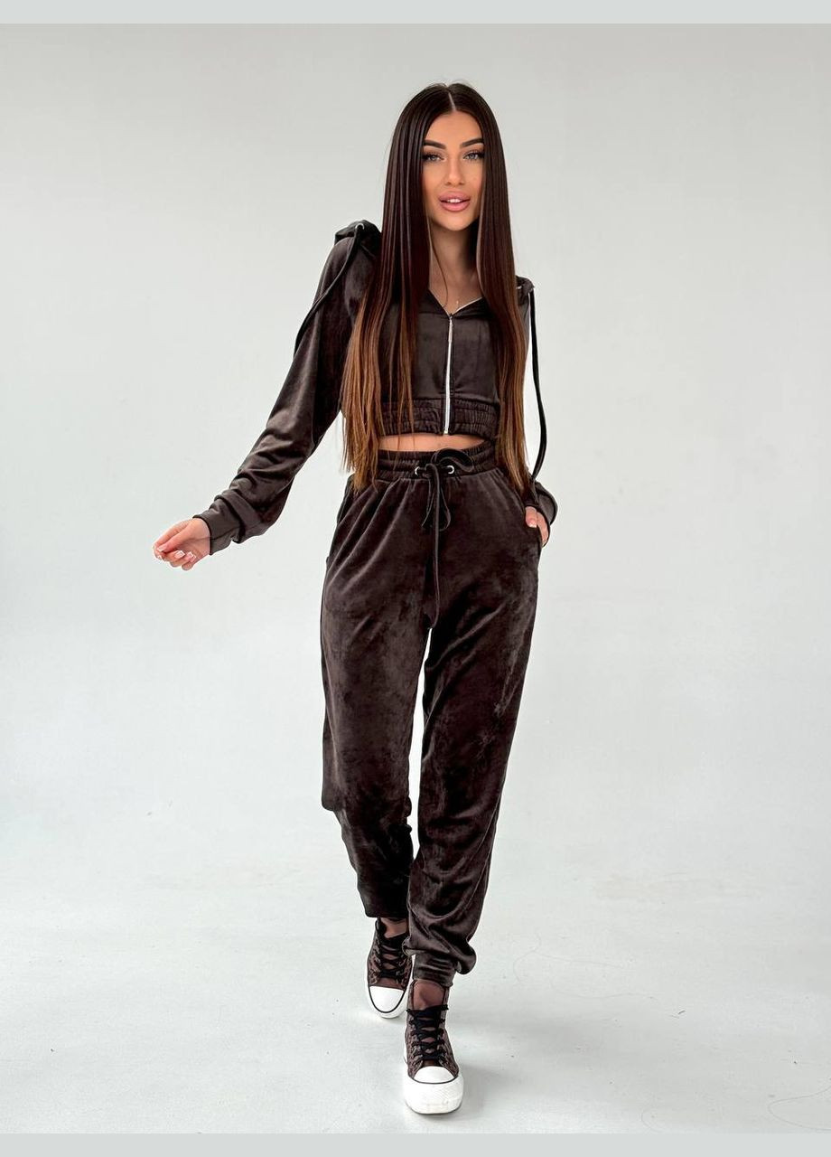 Женский спортивный костюм из велюра Style Point (333655859)