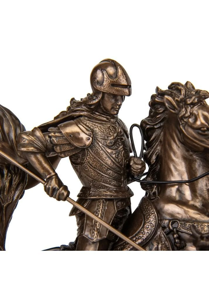 Статуэтка декоративная подарочная из полистоуна "Георгий Змееборец" (16 см) Handmade 78076A1 (370206466)