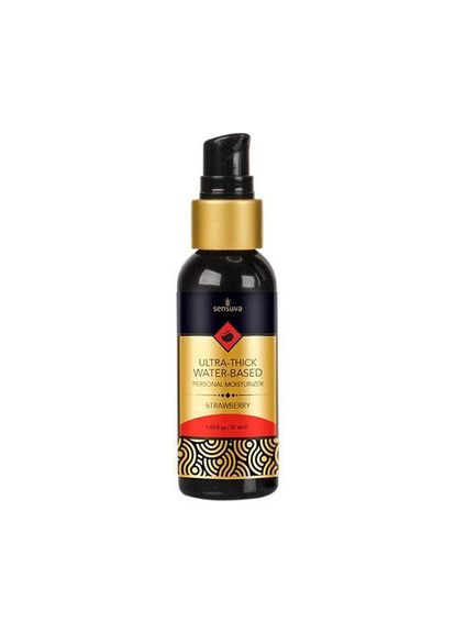Густая смазка на водной основе UltraThick Water-Based Strawberry (125 мл) без парабенов Sensuva (303885563)