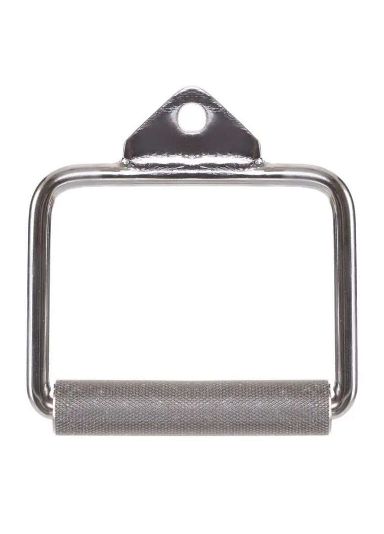 Ручка для тяги одинарна на дельту/біцепс, хром York Fitness (301865576)