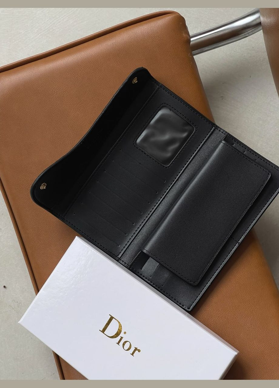 Крістіан Діор Saddle гаманець-візитниця (сірий колір) No Brand (317887388)