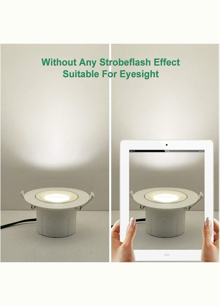 Кутовий світильник 9 Вт LED, стельовий, регульований, біле світло 5000K No Brand (301221935)