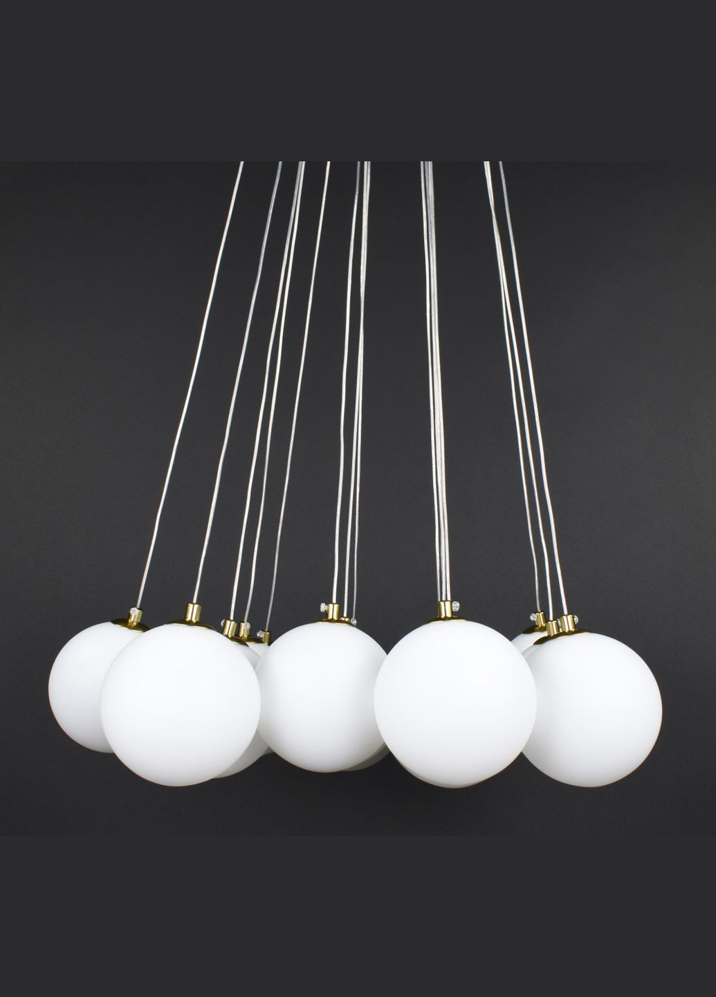 Люстра підвісна на 15 лампочок 27836 Латунь 35-110х52х52 см. Sunnysky (364502069)