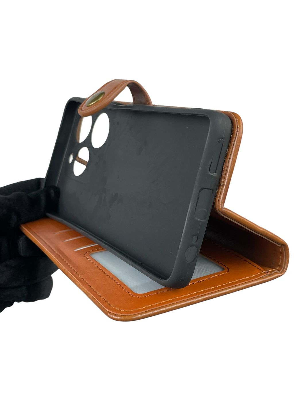 Чехол-книжка для Spark 10 Pro (KI7) с магнитной застежкой с подставкой на техно спарк 10 про коричневая Tecno (366022226)