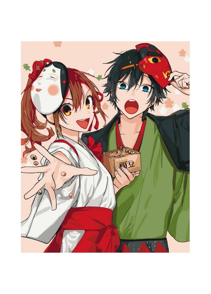 Картина по номерам "HORIMIYA" 16079AC 40х50 см Art Craft (302364943)