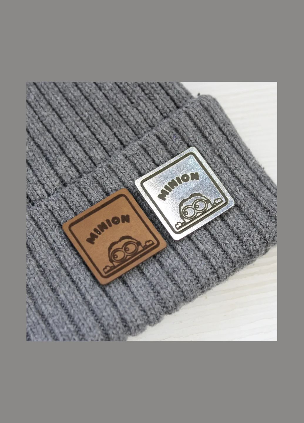 Нашивка "Minion" коричневого цвета (7259) No Brand (335811083)