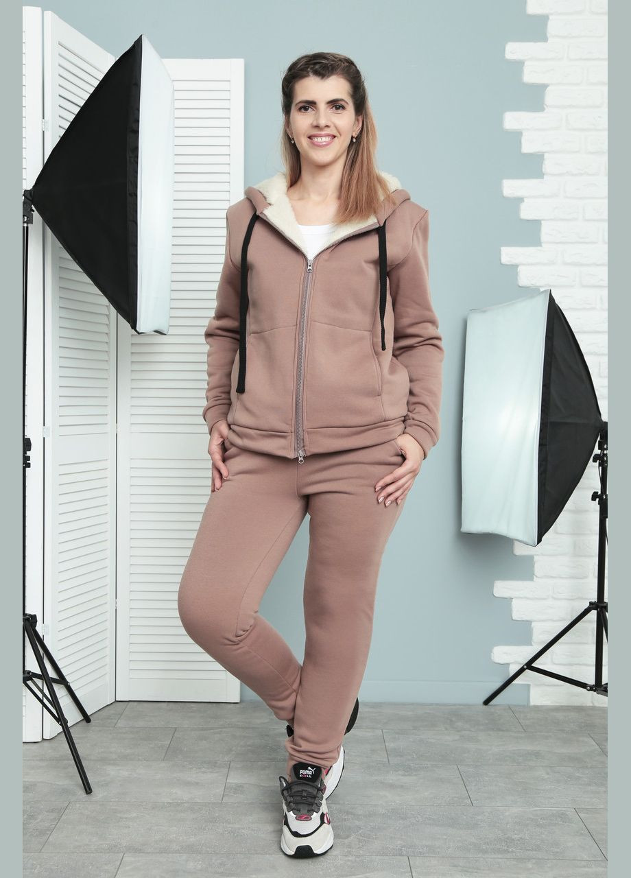 Зимовий спортивний костюм на хутрі Fashion Girl (300775519)