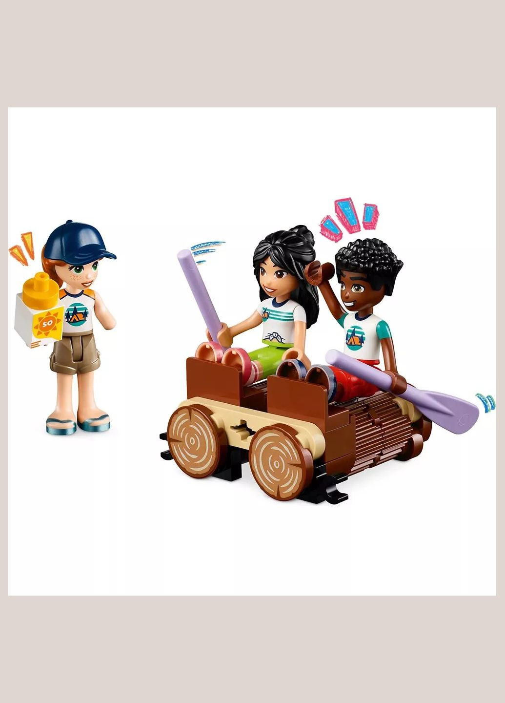 Конструктор Friends Водні види спорту в таборі пригод (42626) Lego (333252459)