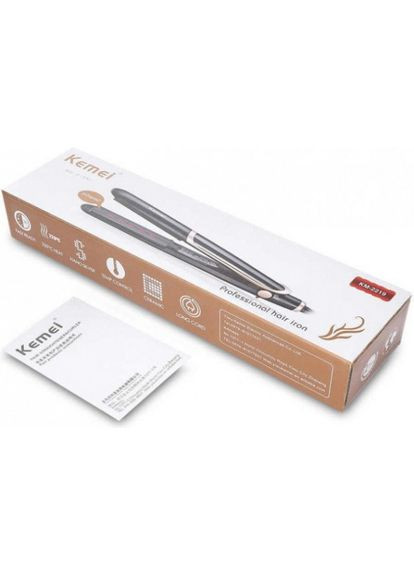 Випрямляч для волосся з керамічними пластинами KM-2219 (44600-KM-2219_276) XPRO (301221521)