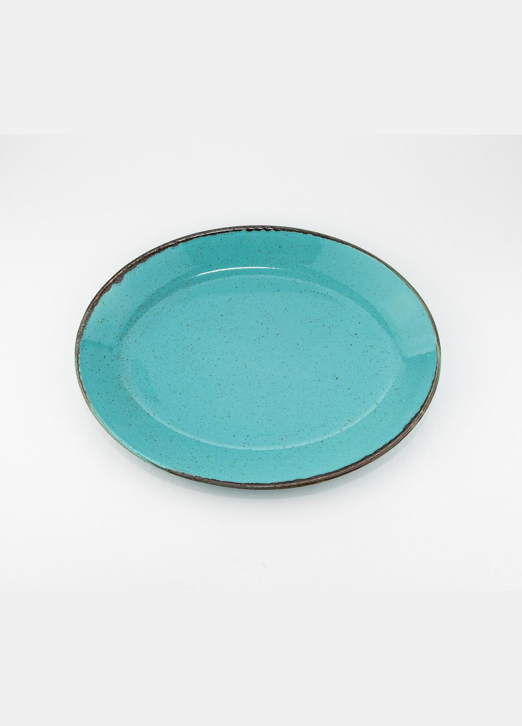 Тарелка овальной формы Seasons Turquoise 112131 31см Овальная тарелка Красивая посуда для ресторана Porland (277949154)
