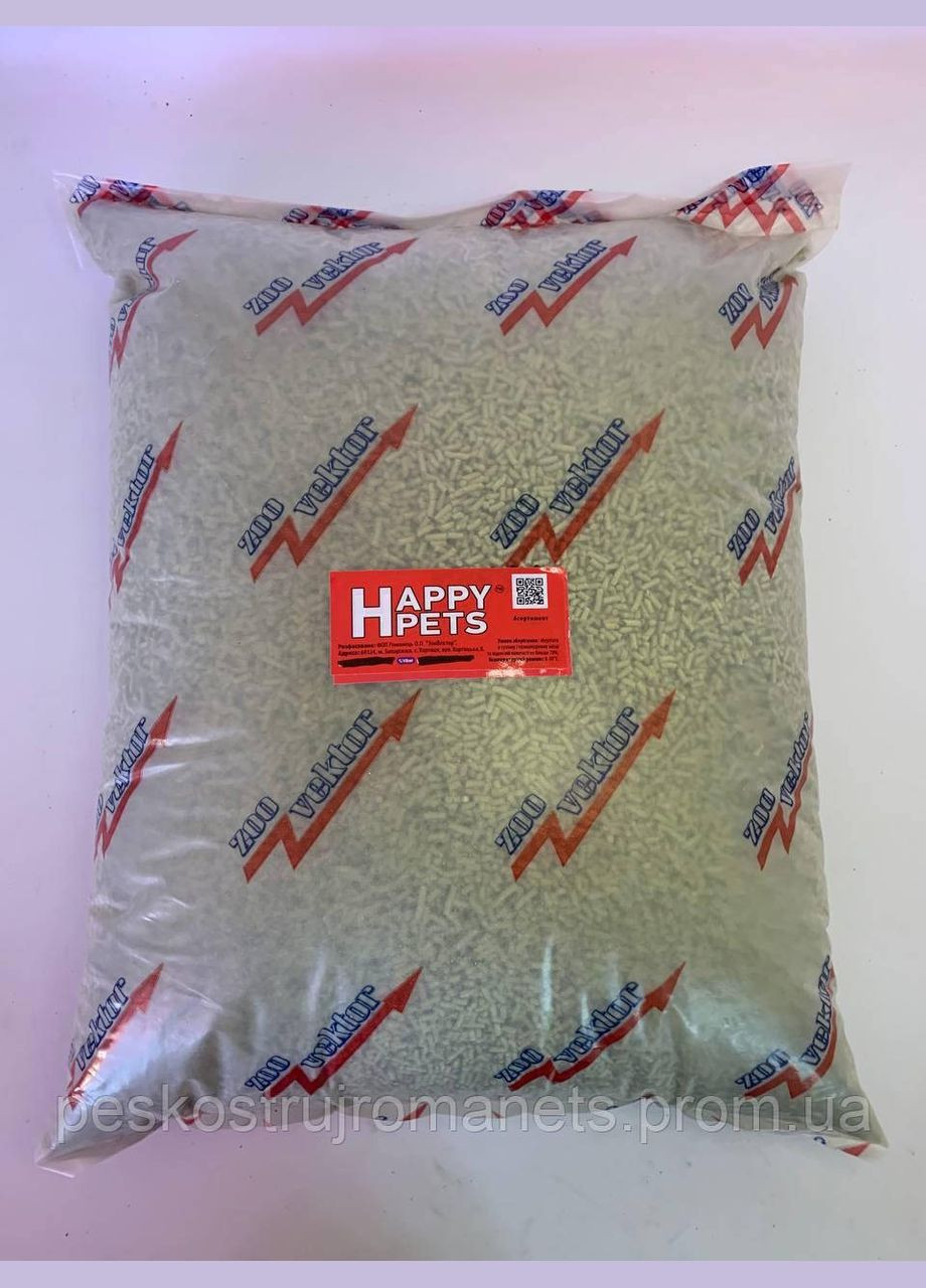 Наповнювач TOFU Mini SMALL 10 кг ТМ Happy pets аромат зеленого чаю No Brand (320950446)