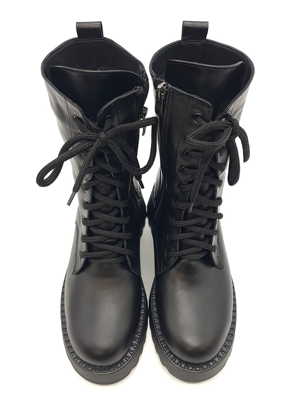 Жіночі черевики зимові чорні шкіряні FS-14-6 23,5 см (р) Foot Step (259299525)