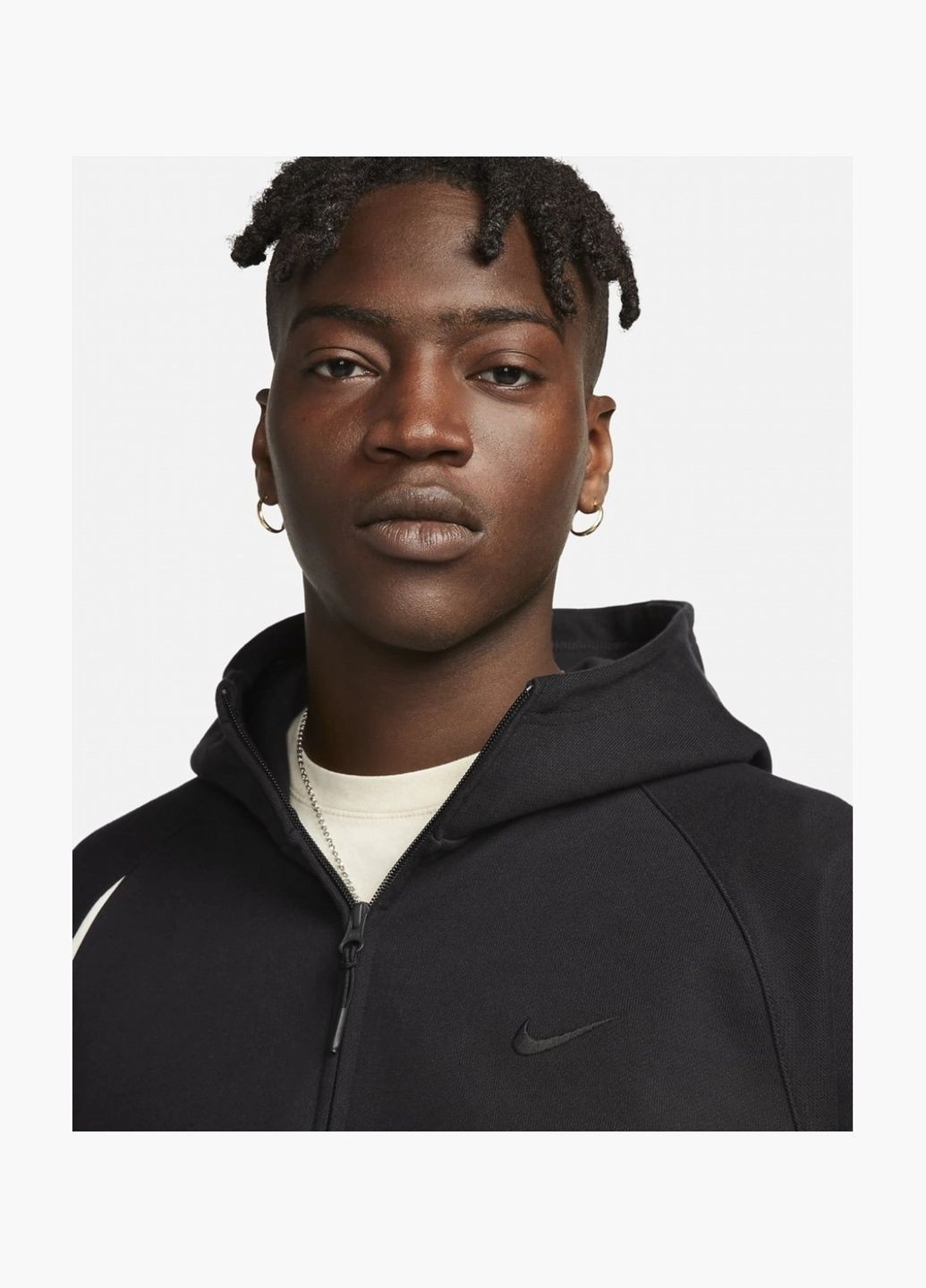 Кофта мужская 1/2 Swoosh Black DX0566-013 Nike (326783485)