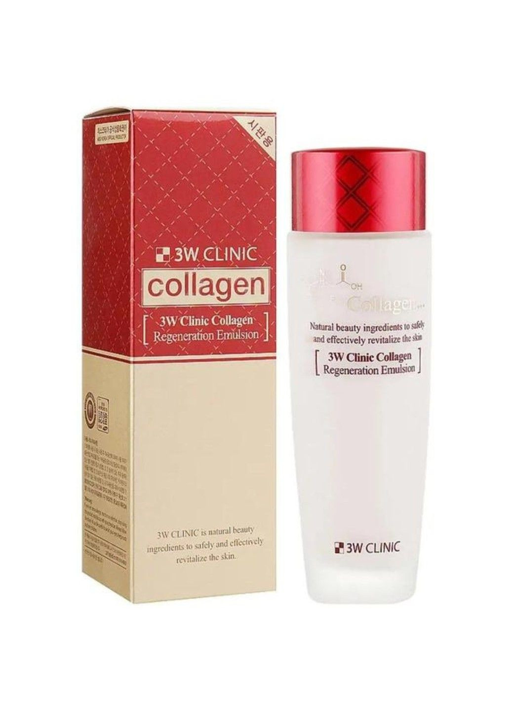 Тонер с коллагеном для лица восстановления Collagen Regeneration Softener 3W Clinic (294655120)