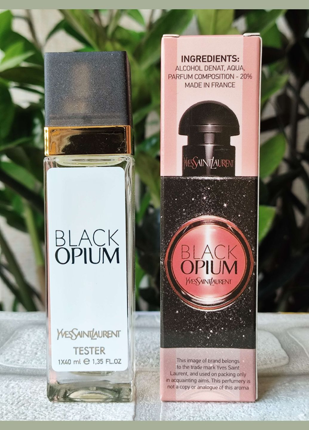 Мини парфюм для женщин Black Opium (Блэк Опиум), 40 мл No Brand (335810357)