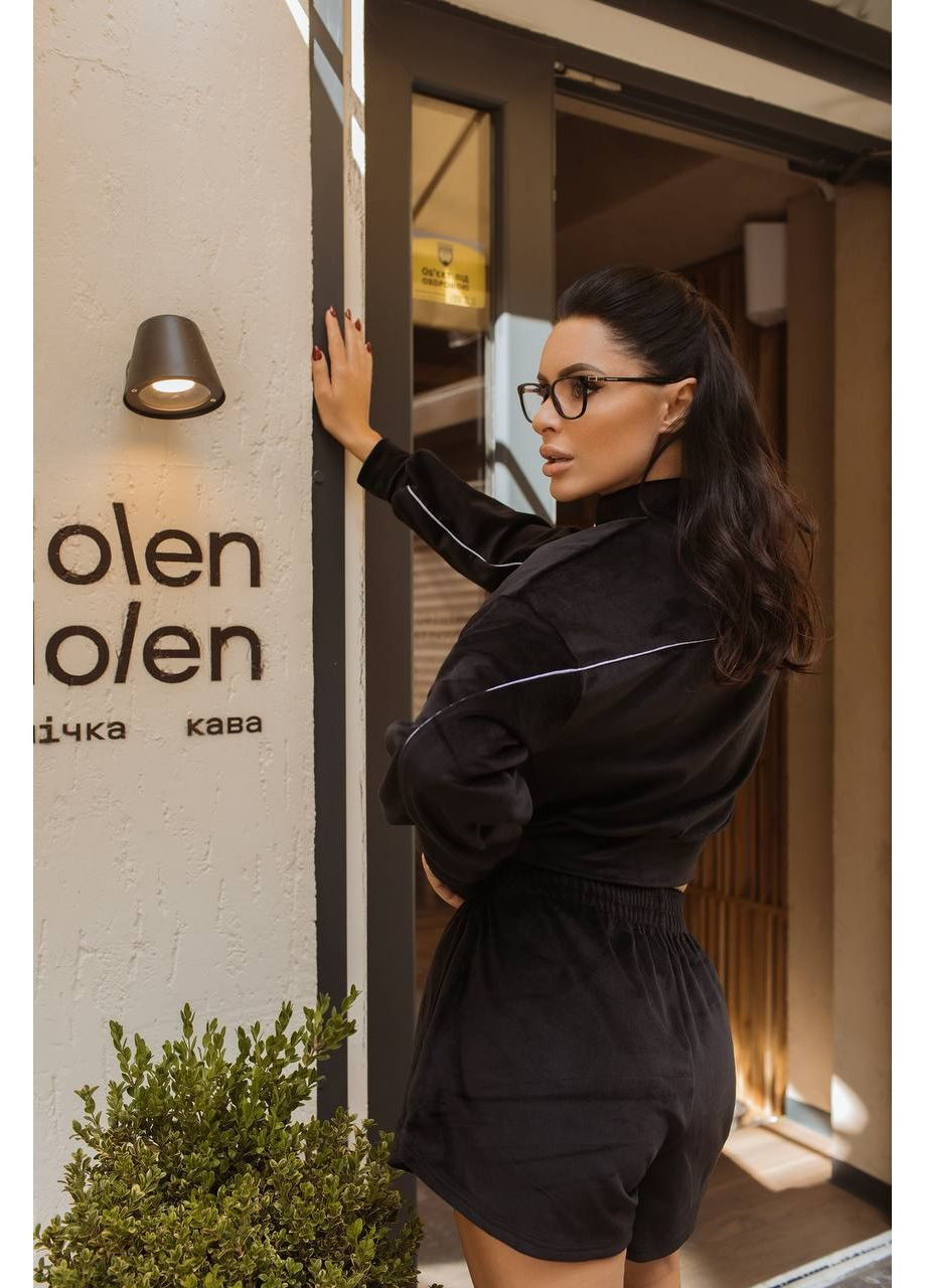 Стильный женский спортивный комплект с акцентными швами Україна (355889389)