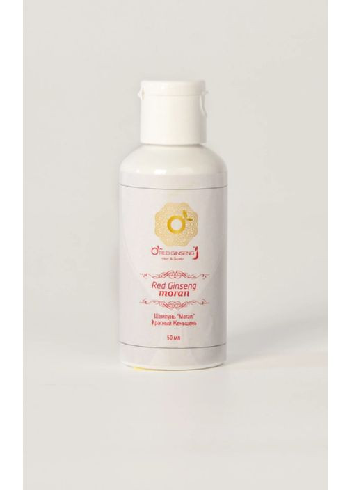 Red Ginseng шампунь с красным женьшенем для укрепления и роста волос, 50 мл Moran (361148178)