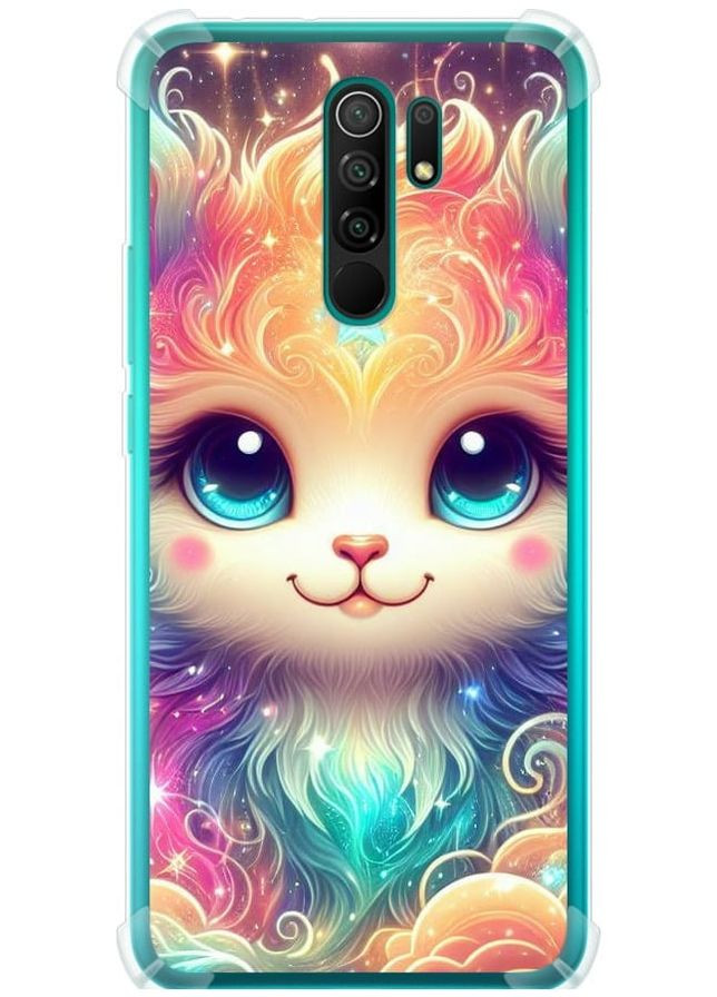 Силикон с усиленными углами чехол 'Сказочный котенок' для Endorphone Xiaomi Redmi 9 (275460358)