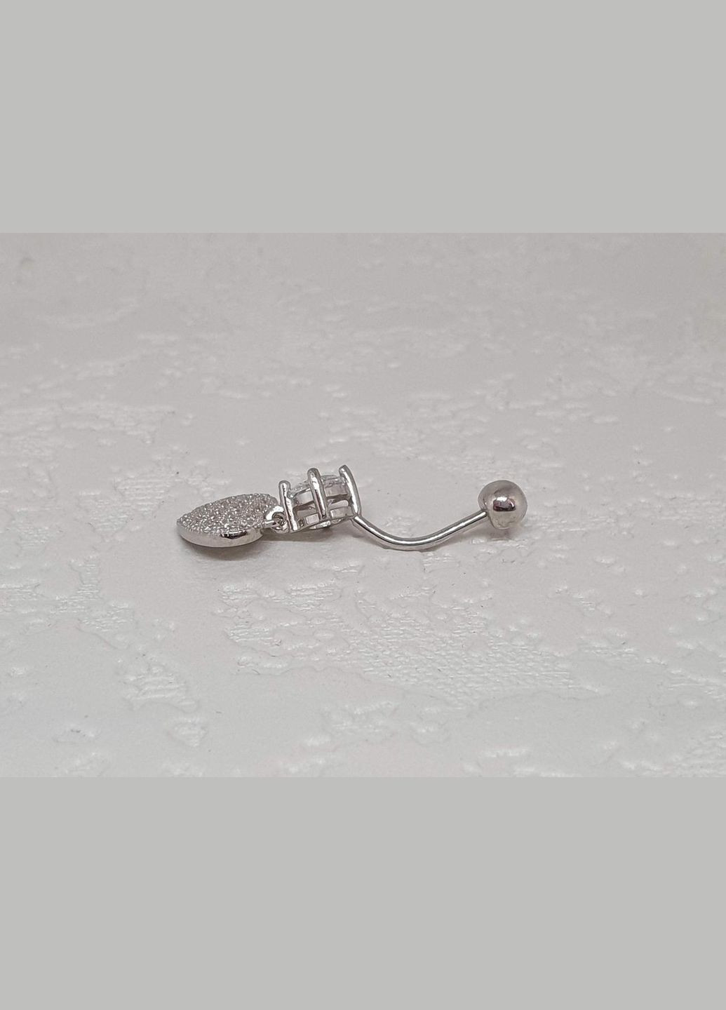 Серебряная серьга для пирсинга. 7001U UMAX (290186172)