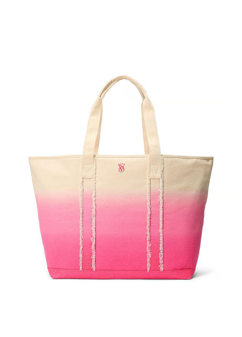 Сумка для пляжа Ombré Beach Tote Bag Бежева Victoria's Secret (347043273)
