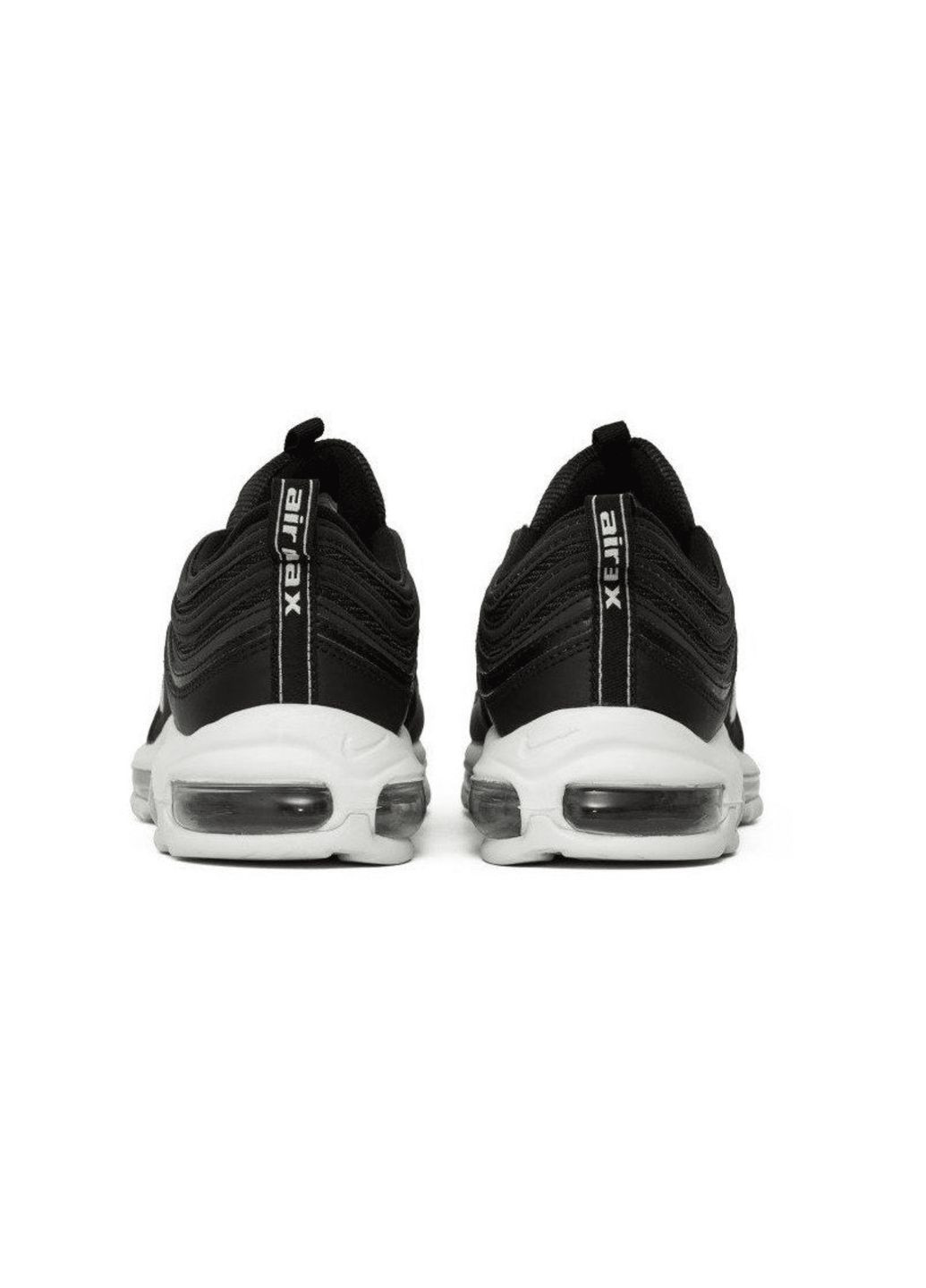 Чорні всесезон кросівки чоловічі air max 97 921826-001 весна-осінь синтетична шкіра чорні Nike