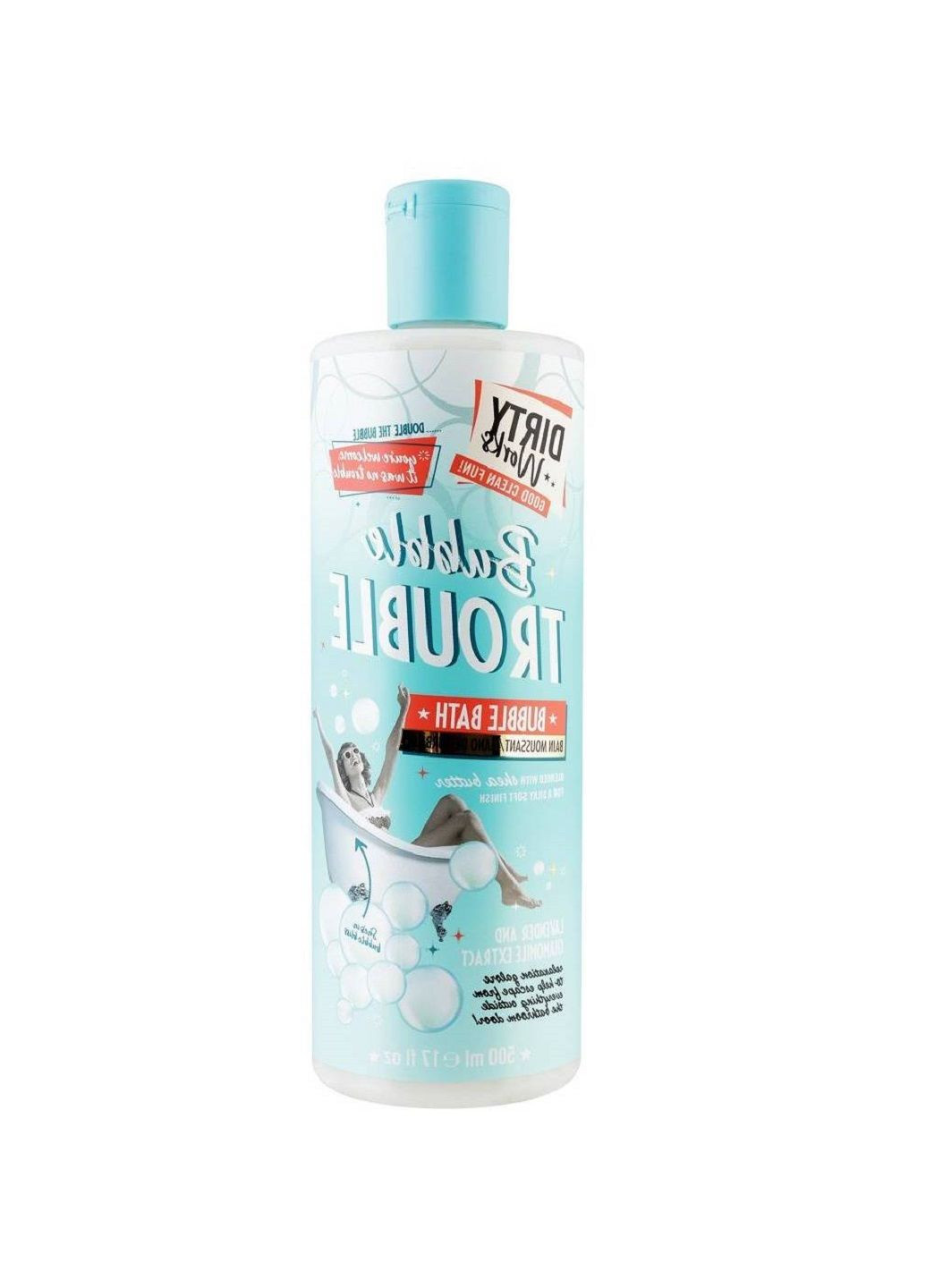 Пена для ванны Bubble Trouble 500 мл Dirty Works (303217232)