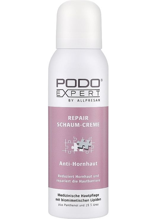 Крем-пенка против мозолей Podoexpert Anti-Hornhaut Repair Schaum-Creme 125ml (1376053-31098871) Allpresan (368632235)
