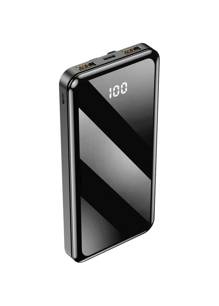 Powerbank TB-411 ALLin1 10000mAh USB-C + Lightning + microUSB Black (1283126565083) Forever (365750550)