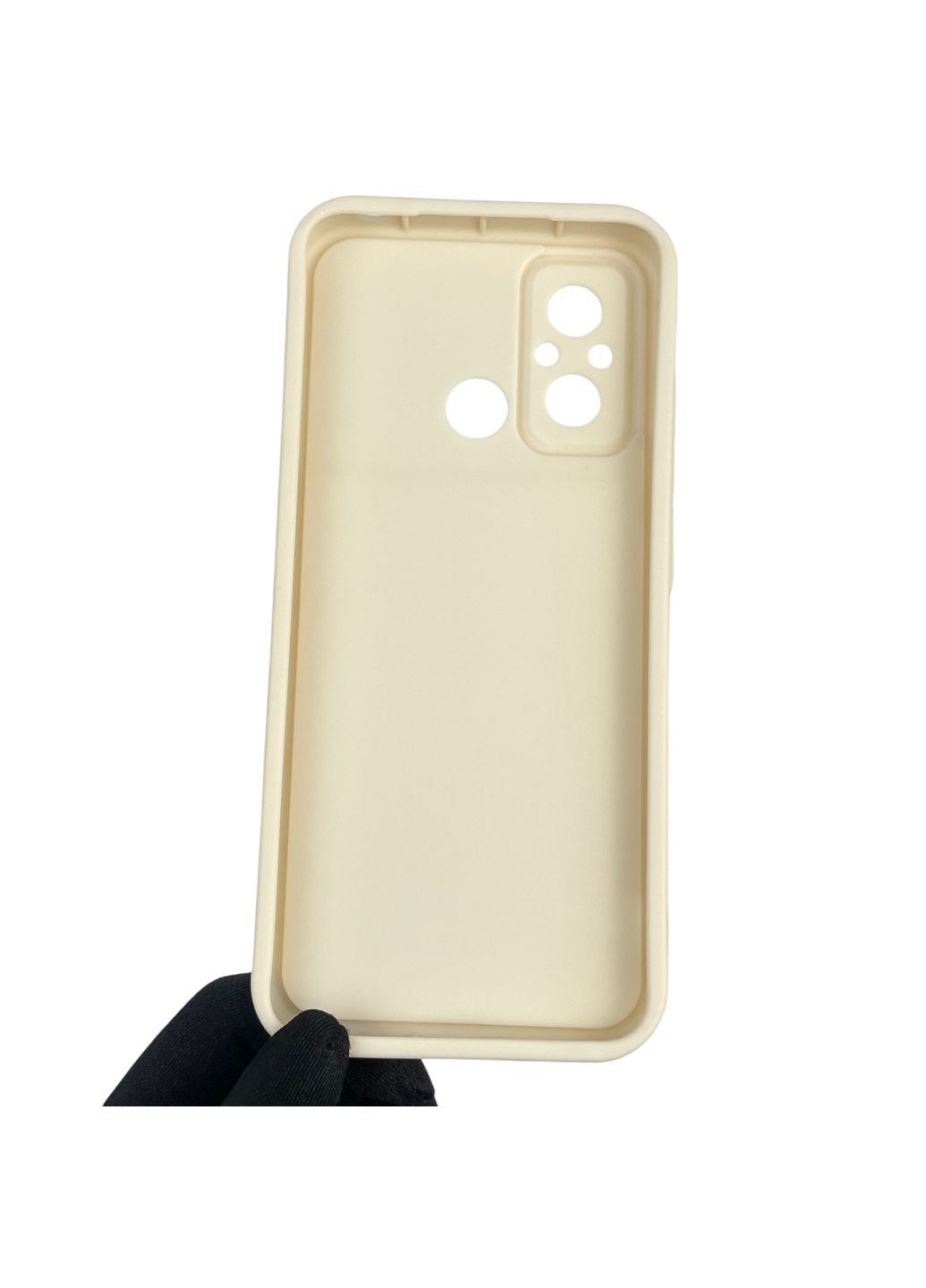 Чехол силиконовый Soft Touch для Redmi 11A молочный (Полная защита камеры) Xiaomi (366389870)