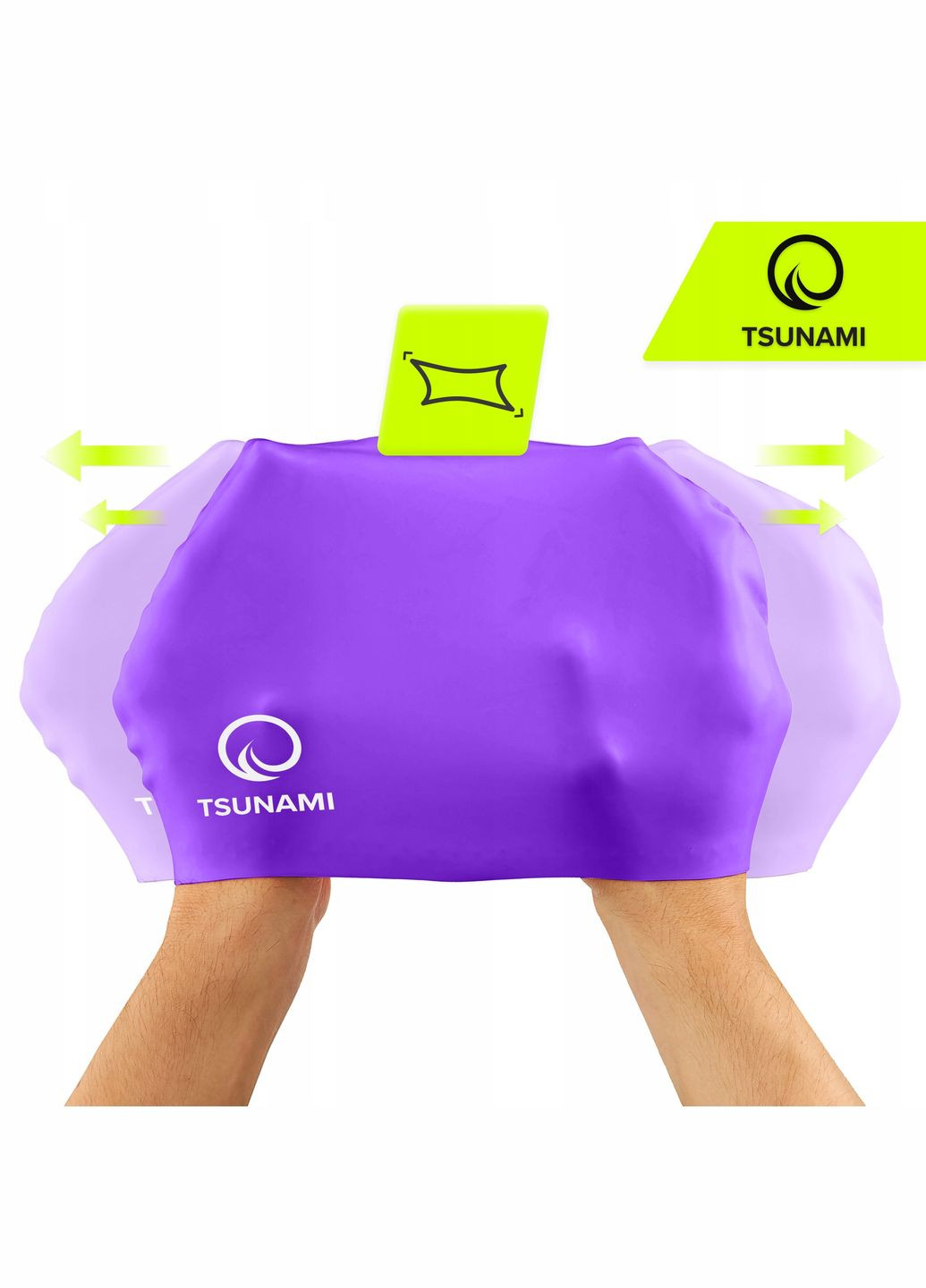 Шапочка для плавания Standard Violet (P-5905973401869) TSUNAMI (304252734)