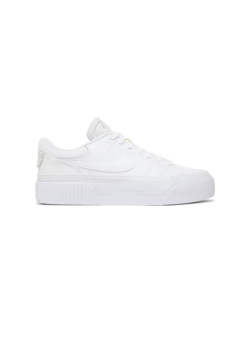 КРОСІВКИ ЖІНОЧІ NIKE COURT LEGACY WHITE НАЙК КОУРТ ЛЕГАСІ No Brand білі демісезони (368862057)