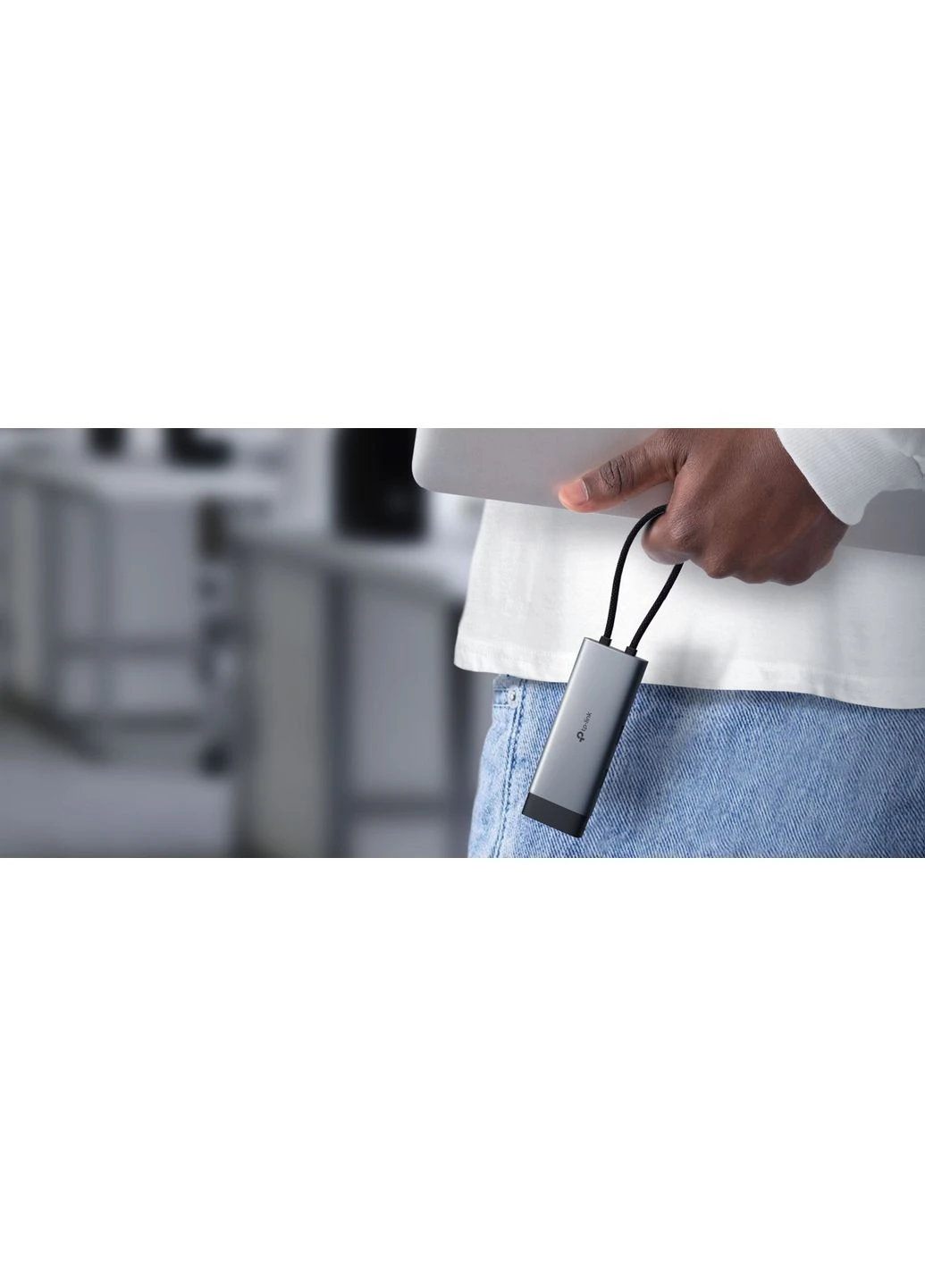 Хаб USB UH6120C USB-A > 2xUSB3.0/1xUSB-C/1xHDMI/1xRJ-45/1xPD 100Wh TP-Link (360396763)