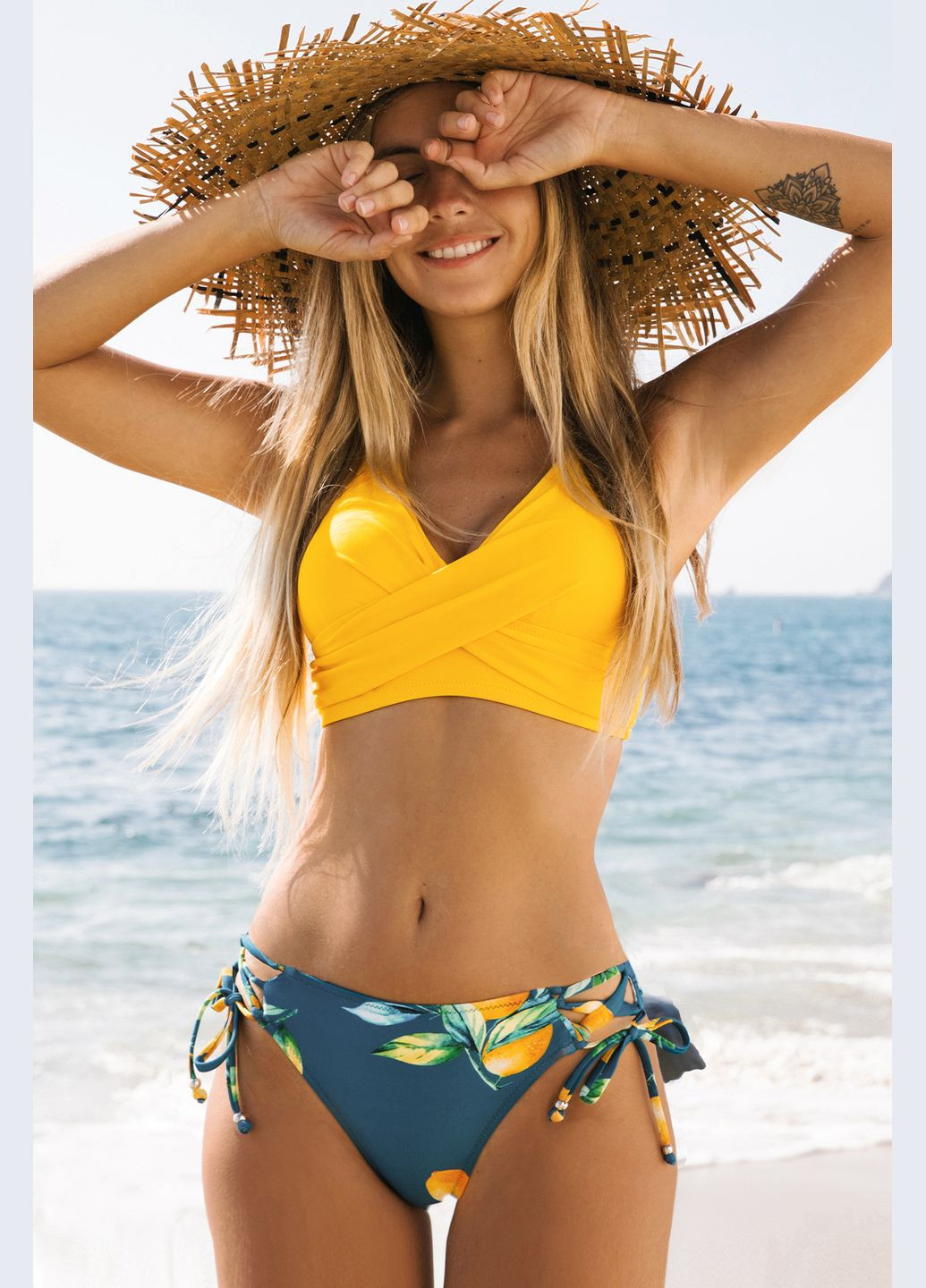 Комбінований літній купальник CUPSHE