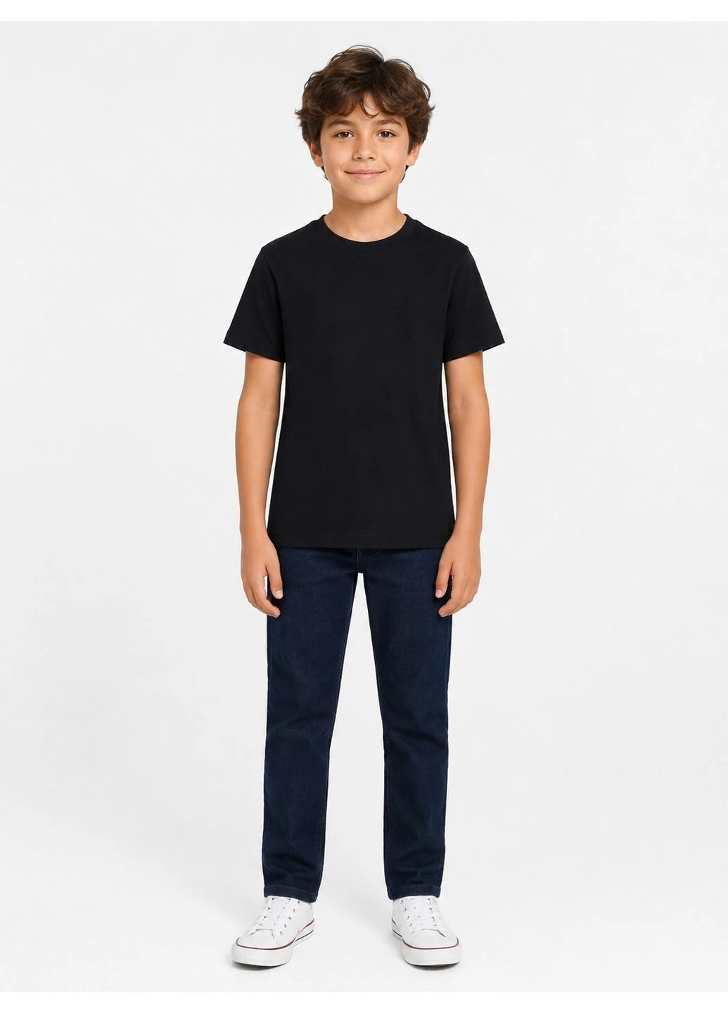 Чорна футболка basic,чорний, Primark