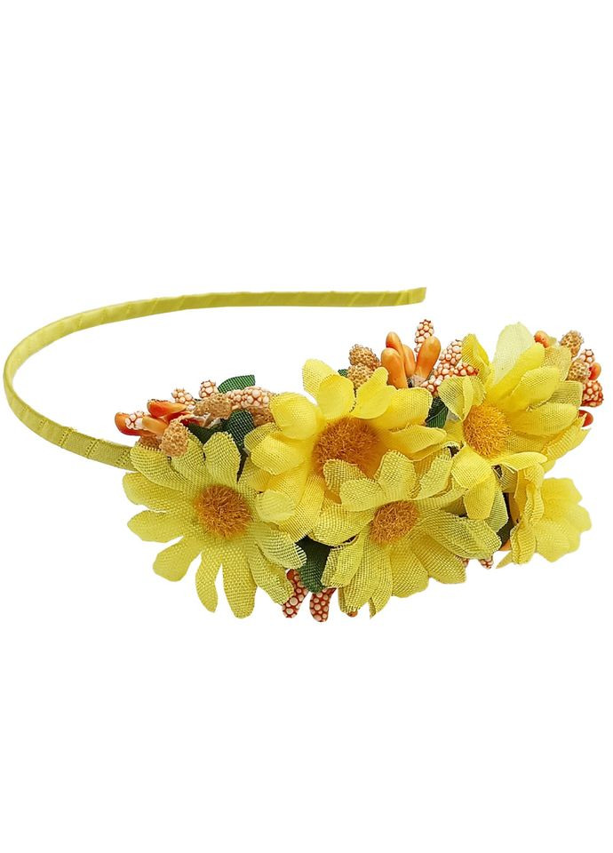 Обруч для волос "Букет ромашек" 0206-327-2 La-beauty (317326343)