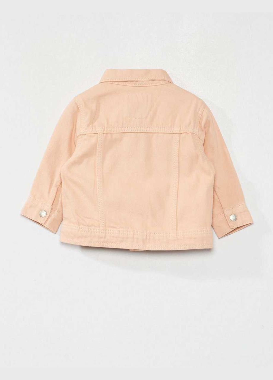 Персикова джинсова куртка літо,персиковий, Kiabi