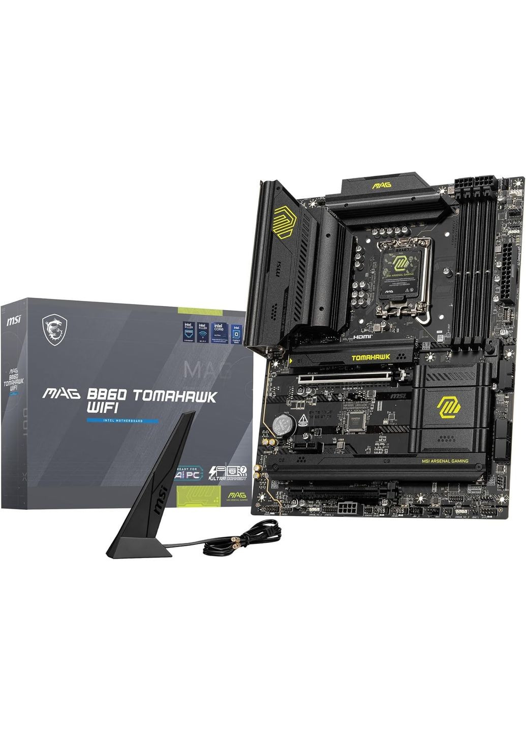 Материнская плата MAG B860 Tomahawk WiFi Socket 1851 MSI (336959839)