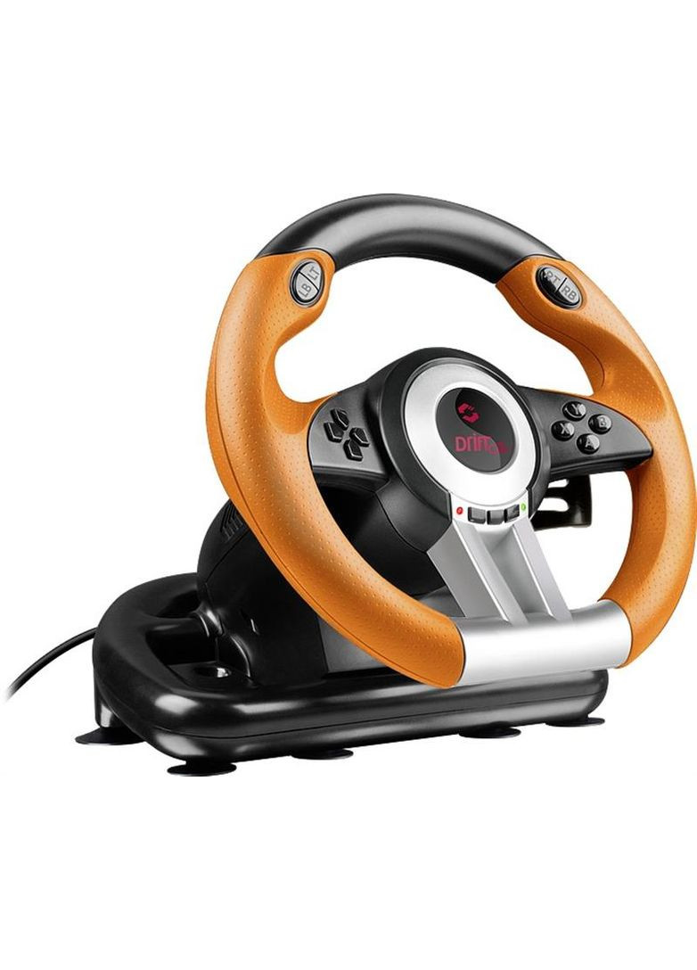 Кермо Drift O. Z. Racing Wheel (SL-6695-BKOR-01) Black/Orange Speedlink (315028997)