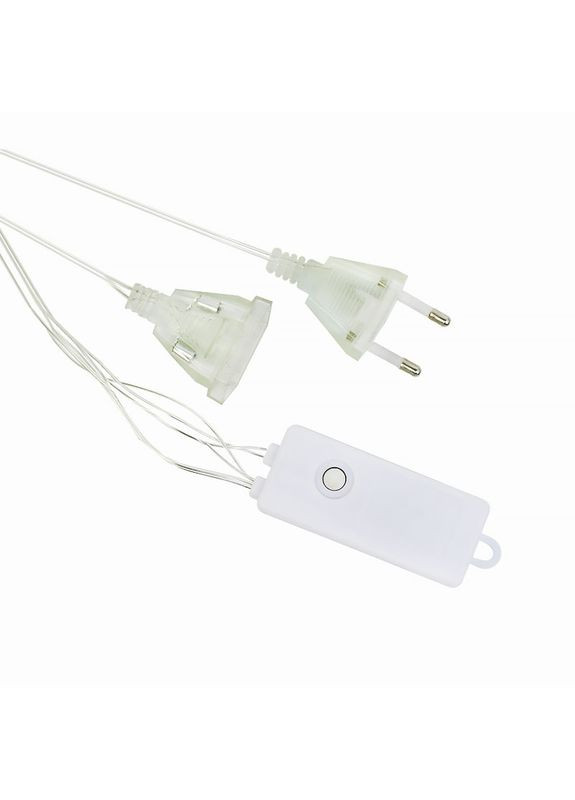 Светодиодная гирлянда Y005 Snowman 3.5 м Разноцветный свет Lesko (362456041)